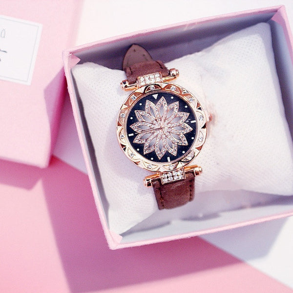 Luxury Women Watches Ladies Bracelet Watch Starry Sky Clock Hot Sale Fashion Diamond Female Quartz Wristwatches relogio feminino