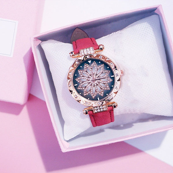 Luxury Women Watches Ladies Bracelet Watch Starry Sky Clock Hot Sale Fashion Diamond Female Quartz Wristwatches relogio feminino