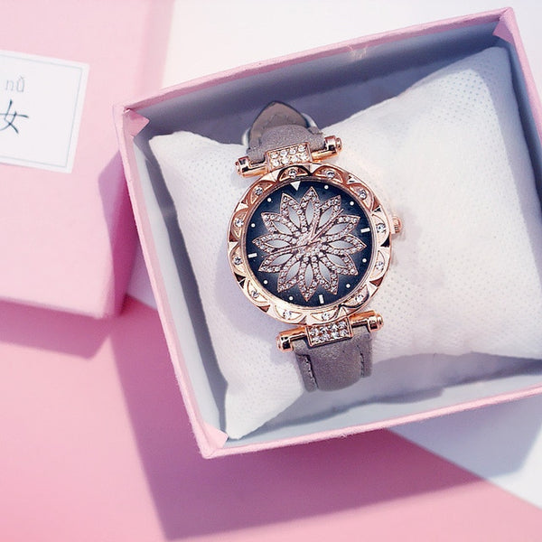 Luxury Women Watches Ladies Bracelet Watch Starry Sky Clock Hot Sale Fashion Diamond Female Quartz Wristwatches relogio feminino