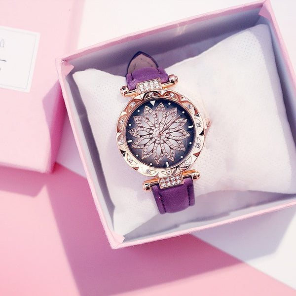 Luxury Women Watches Ladies Bracelet Watch Starry Sky Clock Hot Sale Fashion Diamond Female Quartz Wristwatches relogio feminino