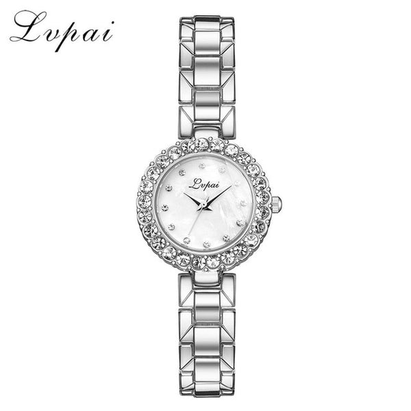 Lvpai Brand Luxury Bracelet Watches Set For Women Fashion Geometric Bangle Quartz Clock Ladies Wrist Watch Zegarek Damski