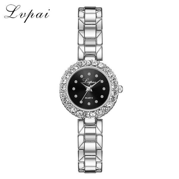 Lvpai Brand Luxury Bracelet Watches Set For Women Fashion Geometric Bangle Quartz Clock Ladies Wrist Watch Zegarek Damski