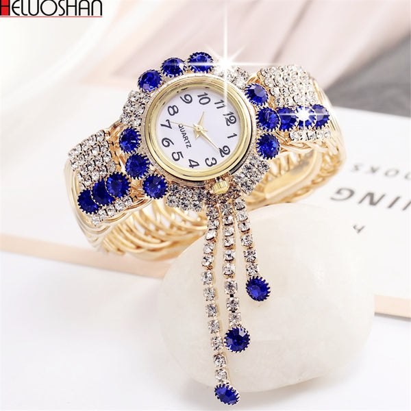 2019 Top Brand Luxury Rhinestone Bracelet Watch Women Watches Ladies Wristwatch Relogio Feminino Reloj Mujer Montre Femme Clock