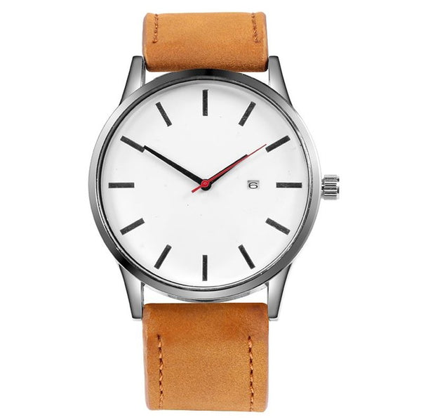 SOXY Men's Watch Fashion Watch For Men Relojes Hombre 2019 Top Brand Luxury Watch Men Sport Watches Leather relogio masculino