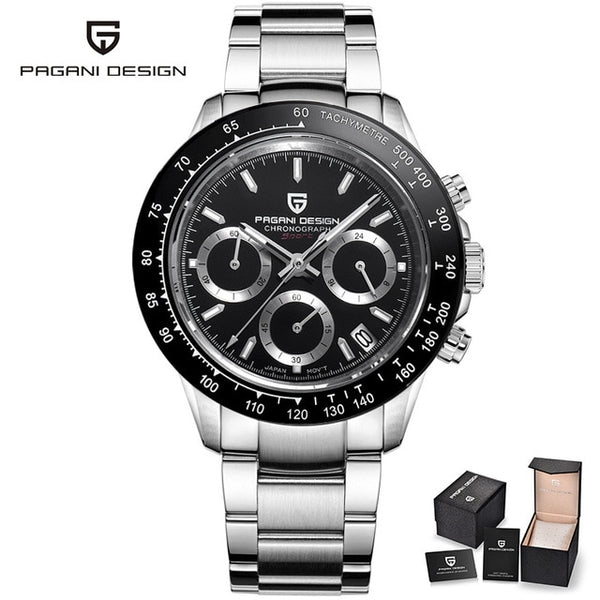 PAGANI DESIGN 2019 New Men's Watches Quartz Wristwatch Mens Watches Top Brand Luxury Watch Men Chronograph Relogio Masculino