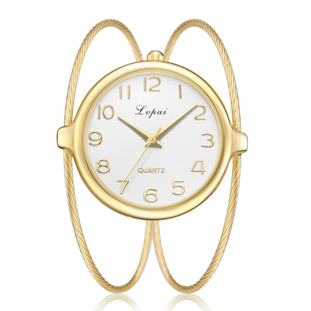 Women Fashion Luxury Watch Bracelet Quartz Dress Watches Rose Gold Small And Exquisite Lvpai Brand Ladies Casual Clock LP353