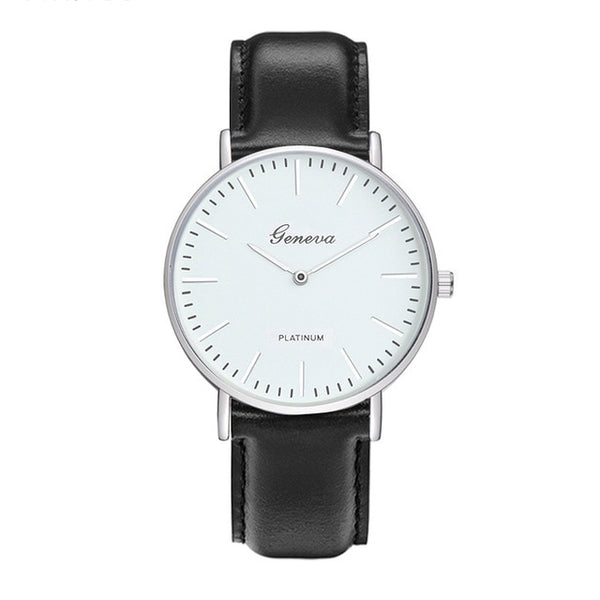 Luxury Male Clock Simple Business Quartz Men Watch Fashion Dress Ladies Watches  Leather Strap Sports Wristwatches Montre Femme