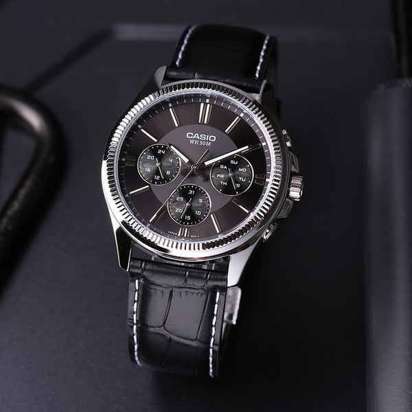 Casio watch Pointer series Quartz men's watch MTP-1375L-1A