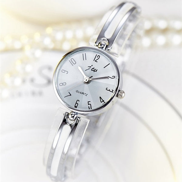 JW 2019 Women Gold Bracelet watches Luxury Brand Quartz creative Watch Ladies Steel Casual Dress Wristwatches Female Hours Clock
