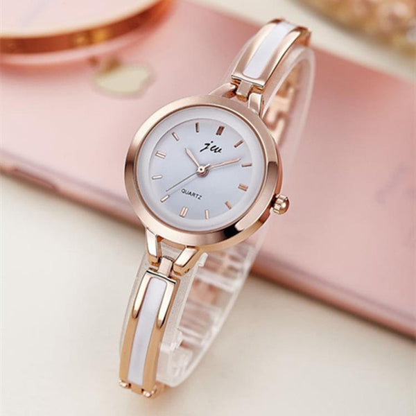 JW 2019 Women Gold Bracelet watches Luxury Brand Quartz creative Watch Ladies Steel Casual Dress Wristwatches Female Hours Clock