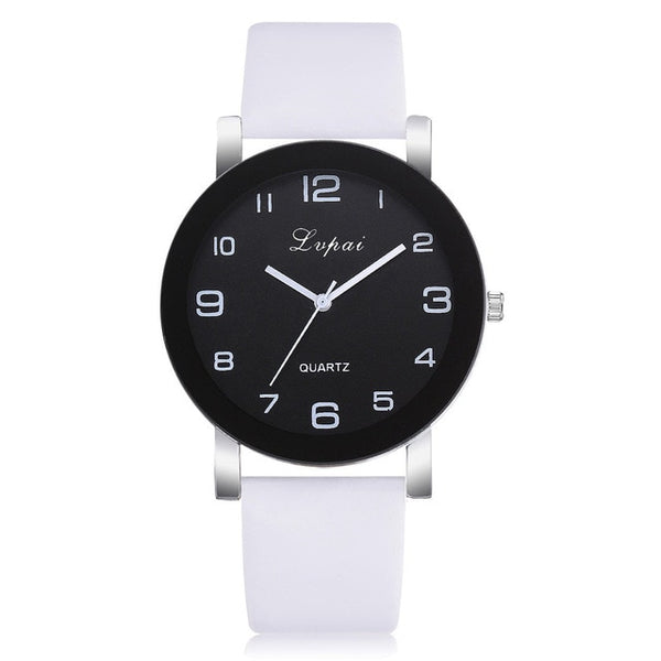 Women Casual Quartz Watch Leather Band Watch Analog Wrist Watch Fashion Zegarki Damskie 2019 New Hot Sale Women Watches #B