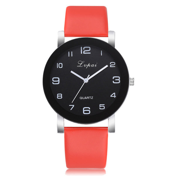 Women Casual Quartz Watch Leather Band Watch Analog Wrist Watch Fashion Zegarki Damskie 2019 New Hot Sale Women Watches #B