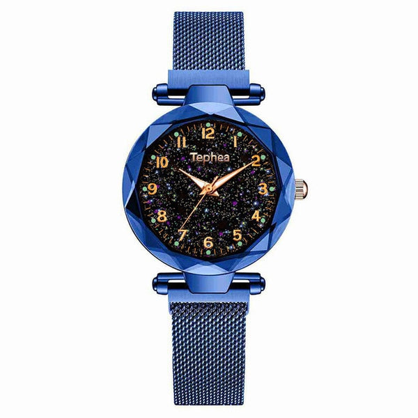 Ladies Dress Watches Magnetic Starry Sky Women Wristwatch Luxury Rose Gold Female Quartz Clock reloj mujer relogio feminino 2019